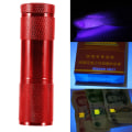 Miniatyrbillede 4 af 5: 4,5V 9LED UV-lommelygte Mini Expert Jade-lommelygte 365-400nm til Flu
