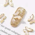 Miniatyrbild 2 av 4: 3D Nagelkonst Fjäril Nagelkonst Strass Diamant Glitter shape1