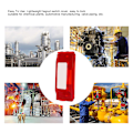 Miniatyrbild 8 av 8: Säker universell väggströmbrytarplatta i plast för elektriska strömbrytare