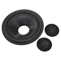 Miniatyrbild 2 av 5: Pappershögtalarkon Drum Paper 1 tum innerdiameter Gummi Surround Subwoofer Koner Drum Paper för 4 tum högtalare
