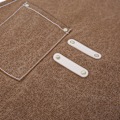 Miniatyrbild 3 av 4: Elegant kockförkläde, Canvas bomullsförkläde med stora fickor, perfekt för matlagning, bakning, servering