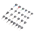 Miniatyrbild 5 av 5: 70 st Car Terminal Removal Tools Pin Ejector Wire Extractor Kit för Bilreparation