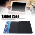 Miniatyrbilde 3 av 5: Bærbar nettbrett PU beskyttende hylster 360° universell beskyttelse malt skinnveske for IPad 9. generasjon