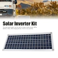 Miniatyrbild 7 av 8: Solcellsladdare, 12V Batteriladdare med Vattentät Solpanel för Pålitlig Strömförsörjning Under Utomhusäventyr