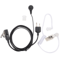 Miniatyrbilde 2 av 3: 2-pinners akustisk rør headset øretelefon PTT MIC for Icom 2-pinners modeller Walkie Talkies