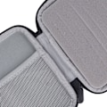 Miniatyrbillede 4 af 8: Guitar Pick Bag Set Celluloid Picks Opbevaringspose Holder Etui PU Læder til Instrument Tilbehør Sort