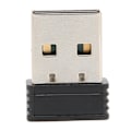 Miniatyrbilde 7 av 8: Mini trådløs mus 2,4 GHz 3 nivåer DPI justerbar bred kompatibilitet Mini matt tekstur datamaskin tilbehør svart