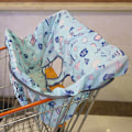 Miniatyrbild 2 av 5: Bärbar shoppingvagnsstol Paketöverdrag Vagn Mjuk dyna Babyskyddssäte Överdrag
