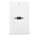 Miniatyrbilde 2 av 5: VGA-kontakt veggmontert paneladapter veggkontakt ABS-materiale