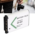 Miniatyrbillede 1 af 8: NP BX1 batteri 3,6V 1600mAh NP BX1 lithium-ion batteri til Cyber Shot DSC HX RX1 RX1R II RX100 FDR X3000 HDR AS50 AS300 ZV 1 digitalkamera