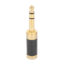 Miniatyrbillede 1 af 5: 6,35 mm udskiftning reparationsstik Dual Channels han stik til mikrofonhøjttaler lydkabel reparation