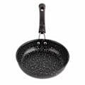 Miniatyrbillede 1 af 5: Stegepande i rustfrit stål med ergonomisk håndtag, hurtig og jævn varmeledning, non-stick stegepande til bacon, bøf og løg