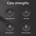 Miniatyrbillede 4 af 5: Mini Højttaler IPX6 Vandtæt Bluetooth 5.2 Bærbar Trådløs Højttaler til Udendørs Grøn