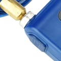 Miniatyrbild 5 av 8: Y787 Smart Alarm Lock AntiTheft Chain Lock för Cykel Grind Blå