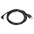 Miniatyrbild 2 av 5: Vänster armbågsdatakabel USB2.0 hane till Mini USB hane hårddisktillbehör U2-057-LE-1.8M