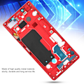 Miniatyrbild 4 av 5: LCD-skärm Frontram Smart Phone-utrustning för BlackBerry KEY2/KEYTWO/BBF100‑1/‑2/‑6Röd