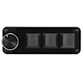 Miniatyrbillede 2 af 5: Mini 3-tasters tastatur med drejeknap til brugerdefineret programmering, hot-swappable blå switch, makro, mekanisk tastatur til gaming