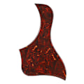 Miniatyrbild 2 av 8: Gitarr plektrumskydd reptålig dekoration förtjockad PVC akustisk gitarr skyddsplatta