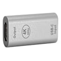 Miniatyrbillede 2 af 5: TypeC-hun til HDMI-hun-adapter Mini-videokonverter 4K 60Hz til Windows Android