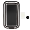 Miniatyrbilde 2 av 8: Finger Ring Mobiltelefonholder Stativ 360° Rotasjon Metallring Spenne MultiAngle Håndgrep(Svart )