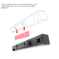 Miniatyrbild 7 av 8: Soundbar Högtalarstativ Avtagbart Stabilt Metall Väggfäste Soundbar Högtalarfäste