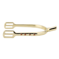 Miniatyrbillede 1 af 5: Unge pige forgyldte sporer til kvinder - smalle sporer i messing og zinklegering (guld)