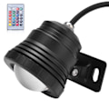 Miniatyrbillede 4 af 5: RGB LED undervandslys Vandtæt Multifarvet til udendørs havebelysning AC85-265V (sort)