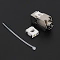 Miniatyrbillede 2 af 5: 2 stk. Samlet crimpfri RJ45 netværksmoduladapter med CAT7 10G hun-interface