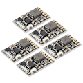 Miniatyrbillede 4 af 5: 5 stk. 2A 5V Lipo Batteri Modul Strømforsyning Mini Opladningstavle Boost Beskyttelse