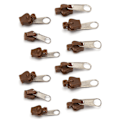 Miniatyrbilde 4 av 8: 12 stk. Universal glidelåsreparasjonssett for DIY jakker, jeans, bukser, frakker, lommebøker, kaffe