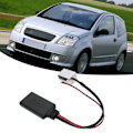 Pikkukuva 1 / 8: Stereo AUX -kaapeliadapteri Radio RD4 Bluetooth -moduuli sopii Citroen C2 C3 C4 C5 C6 Berlingoon