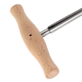 Miniatyrbillede 5 af 8: Violin Peg Hole Reamer 1:30 Taper med træhåndtag til 3/4 4/4 violiner