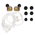 Pikkukuva 2 / 8: Hybrid Dynamic Driver Balanced Armature Kuulokkeet Syvä Basso Stereo 1DD 1BA Dual Driver Monitor Kuulokkeet KZ ZSN PRO X Gold