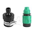 Miniatyrbillede 2 af 5: 25m plante selvvanding haveslange DIY mikro dryp vandingssystem med timer kits