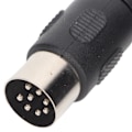 Miniatyrbillede 5 af 8: 8-polet DIN til 2 RCA Adapterkabel 8-polet Han til 2 Hun RCA Kabel til Lydinstrumentudstyr 1,5 m / 1,5 m
