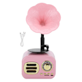 Pikkukuva 1 / 5: Kannettava gramofoni Vintage Retro Bluetooth-kaiutin Kaiutinlaatikko Varusteet Lisävarusteet