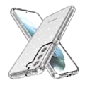 Miniatyrbillede 4 af 5: Transparent-glitrende beskyttelse til Samsung Galaxy S22 - Robust og elegant design