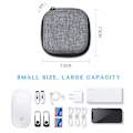 Miniatyrbillede 2 af 5: Multifunktionel hovedtelefon opbevaringspose