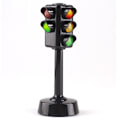 Miniatyrbillede 4 af 5: Mini Trafiksignaler Lys Sikkerhed Trafiklys Legetøj Samling Model Rød Grøn Lys Lampe Læringslegetøj