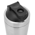 Miniatyrbilde 3 av 8: Proteinshakeflaske med skala - Bærbar rustfri stål dobbeltseksjon shakerflaske for treningsentusiaster og tenåringer