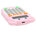 Miniatyrbillede 4 af 8: Digitalt display med aritmetiske øvelser, stemmeprompt, 27 taster, USB C-opladning, aritmetisk træningsmaskine til børns uddannelse, pink