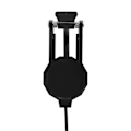 Miniatyrbillede 4 af 8: Violin Pickup Clip On Design 1/4in Jack Eliminerer Støj Violin Pickup Tilbehør Sort 2.5m Kabel