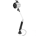 Miniatyrbillede 5 af 5: LED Lang Arm Justerbar Multifunktionel Arbejdslampe med Skruefiksering til Drejebænk CNC Fræsemaskine 7W 24V