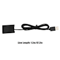 Pikkukuva 6 / 8: DK X1 -kameran näennäisakku USB DC -liitin NP BX1 -näennäisvirtalähde ZV 1 DSCRX1 RX1R RX100 II III IV V VI VII M2 M3 M4 -malleille