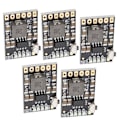 Miniatyrbillede 5 af 5: 5 stk. 2A 5V Lipo Batteri Modul Strømforsyning Mini Opladningstavle Boost Beskyttelse