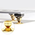 Miniatyrbild 6 av 8: 8 Set Guldförgyllda Högtalarspikar, Högtalarstativ, HiFi Högtalarljudförstärkare DAC CD Isolationsstativ Konfötter Stötsäker Basplatta med