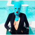 Miniatyrbilde 2 av 5: Svømmehette Facekini Face Bikini Solkrem Beskyttelsesmaske