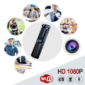 Miniatyrbild 4 av 8: Kompakt Minikamera, Avancerad 1080p HD Infraröd Mörkerseende, För Bred Användning Inom Diskret Övervakning