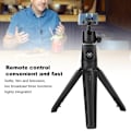 Miniatyrbillede 4 af 6: Trådløs Bluetooth Selfie Stick Mini Tripod Udtrækkelig Monopod til IOS til SamsungBlack