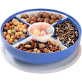 Miniatyrbild 1 av 8: Snack Spinner Återanvändbar Snackbehållare Med Portionskontroll För Snacksbricka